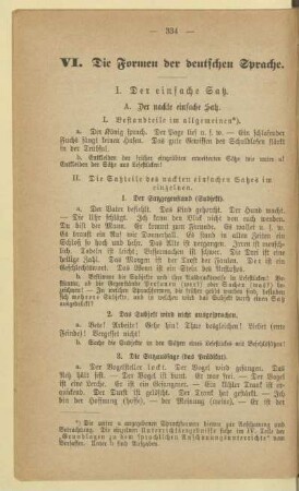 VI. Die Formen der deutschen Sprache