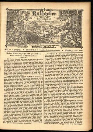 Ausgabe vom Sonntag, den 04. April 1897.