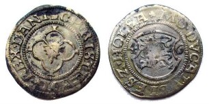 Sechsling Kgl. Linie Christian III. 1534 -1559