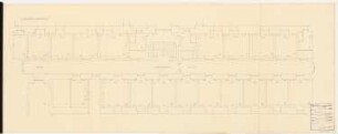 Schloss Posen, Posen Umbau: Grundriss Büroräume EG 1:50