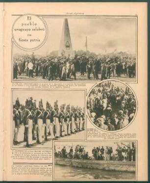 El pueblo uruguayo celebró su fiesta patria [Fotografías]