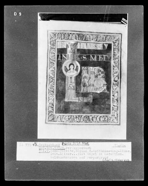 Perikopenbuch — Beginn des Matthäusevangeliums mit Initiale L, Folio 9