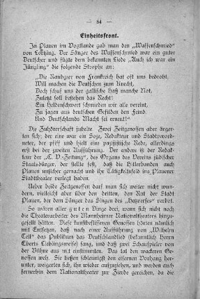 Einheitsfront.