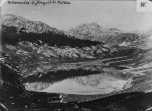 Bergsee : Blick auf den Rikavac-See