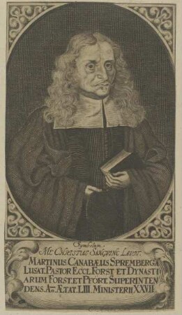 Bildnis des Martinus Canabaeus
