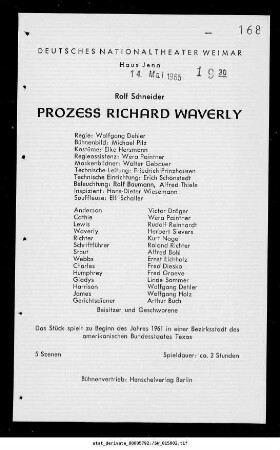Prozess Richard Waverly