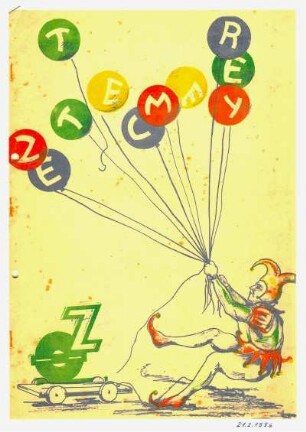 Festschrift der Firma Zettelmeyer mit Liedtexten