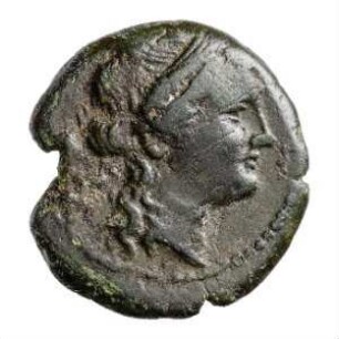 Münze, Sescuncia?, ca. 268 - 89 v. Chr.