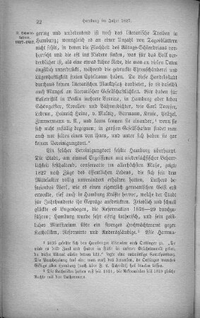 Hamburg im Jahre 1827.