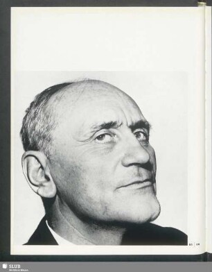 Bernhard Minetti. Schauspieler 1961
