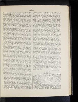 Umschau. Ein Nationalliberaler über positives und liberales Christentum.