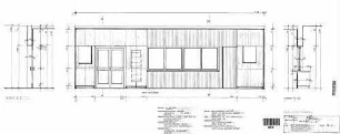 Ellwangen: Kiosk - Wandabwicklung Empfangsgeb. Schalterhalle