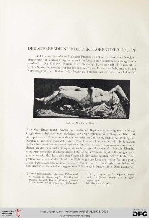 Der sterbende Niobide der Florentiner Gruppe