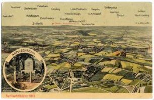 Schlachtfelder 1813 : Napoleonstein