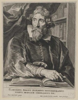 Bildnis des Erycivs Pvteanvs