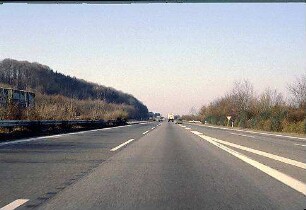 Einfahrt von Nürnberg (Stuttgart Richtung Mannheim)