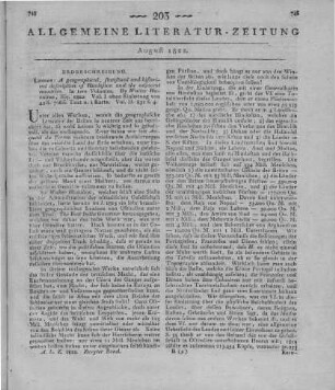 Hamilton, W.: A geographical, statistical and historical Description of Hindostan and the adjacent countries. Vol. 1-2. London: [Murray] 1820