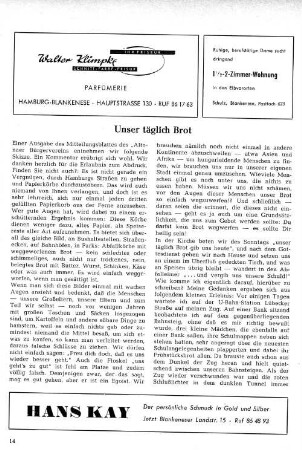 Unser täglich Brot
