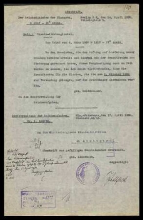 Verkehr mit Metallen