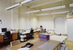 Sächsische Landesbibliothek - Staats- und Universitätsbibliothek Dresden. Zentralbibliothek (ehem. Landesbibliothek). 2. Obergeschoss. RISM-Arbeitsstelle : Dresden-Neustadt, Marienallee 12. Sächsische Landesbibliothek - Staats- und Universitätsbibliothek Dresden. Zentralbibliothek (ehem. Landesbibliothek). 2. Obergeschoss. RISM-Arbeitsstelle
