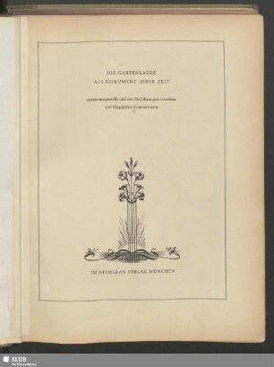 Die Gartenlaube als Dokument ihrer Zeit