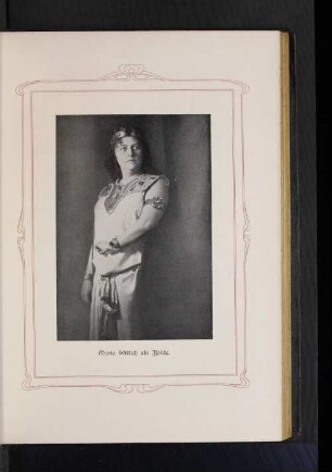 Marie Wittich als Isolde