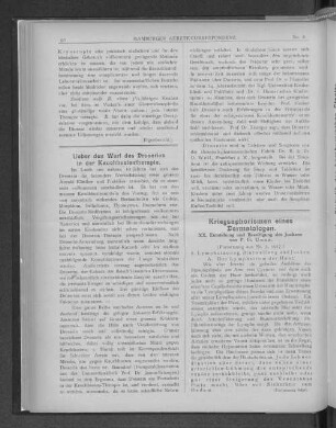 Kriegsaphorismen eines Dermatologen.