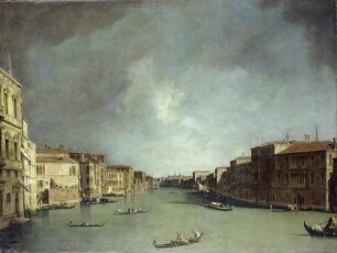 Der Canal Grande in Venedig vom Palazzo Balbi aus