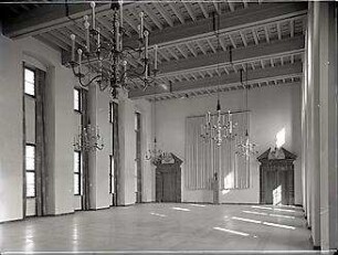 Bestelmeyer, German; München, Prinzregentenstr. / Wagmüllerstr.; Luftgaukommando (Wirtschaftsministerium) - Festsaal, Innenansicht von Südwesten