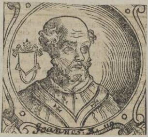 Bildnis von Papst Ioannes X.