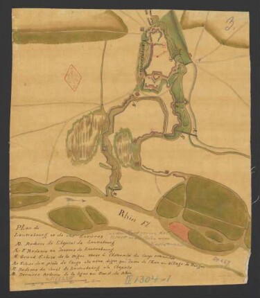 Plan de Lautrebourg et de les environs