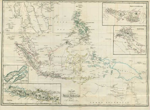 Map of the indian archipelago