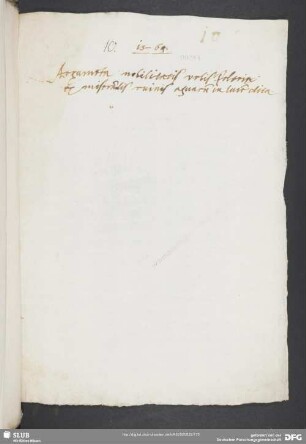 [Faszikel 11: Sammlung von Inschriften zur Geschichte der Stadt Feltre]