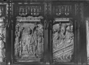 Tod des Heiligen Severin und Thronbesteigung des Heiligen Severin