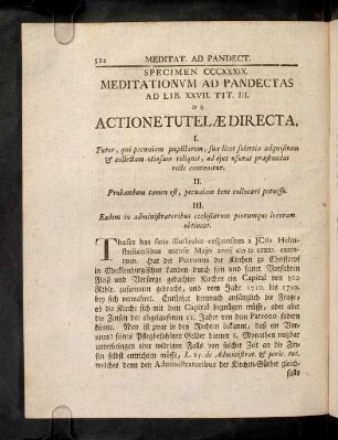 522-530, Ad Lib. XXVII. Tit. III. De Tutelae Et ...