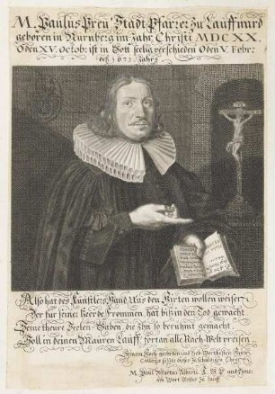 Bildnis des M. Paulus Preu