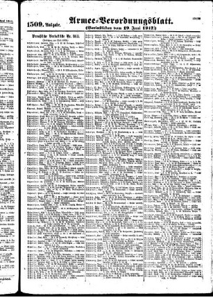 1509.Ausgabe. Dienstag, 19. Juni 1917