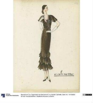 Tageskleid von Bernard et C.ie, Modell Calinette