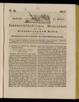 No 6. 1837. 10. Februar