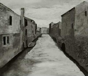 Kanal und Häuser