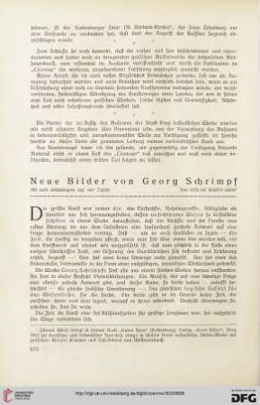 15: Neue Bilder von Georg Schrimpf