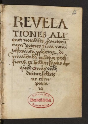 Onus ecclesiae (Auszüge)