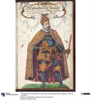 Bildnisse römischer und deutscher Kaiser: Matthias