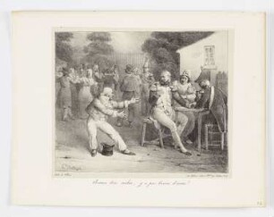 Avance donc malin, y a pas besoin d’sortir!, aus: "Album pour 1824"