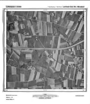 Lohfeld Ost (Kr. Minden), Gauß-Krüger-Koordinaten: Rechtswert: 3498, Hochwert: 5786