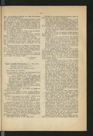Fünfte ordentliche Versammlung vom 4. März 1882