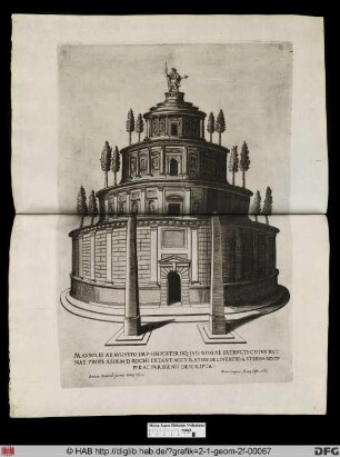 Das Mausoleum des Augustus.
