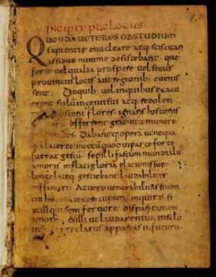 Victor Vitensis, Historia persecutionis. Eutropius, Paulus Diaconus, Historia Romana (unvollständig) - Staatsbibliothek Bamberg Msc.Hist.6