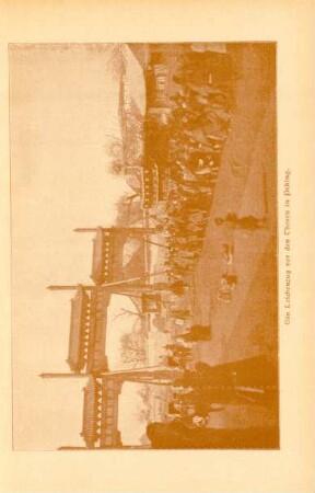 Ein Leichenzug vor den Thoren in Peking