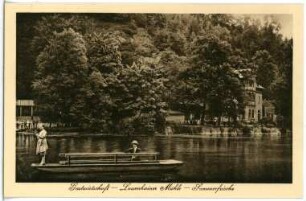 Lauenhain. Lauenhainer Mühle
